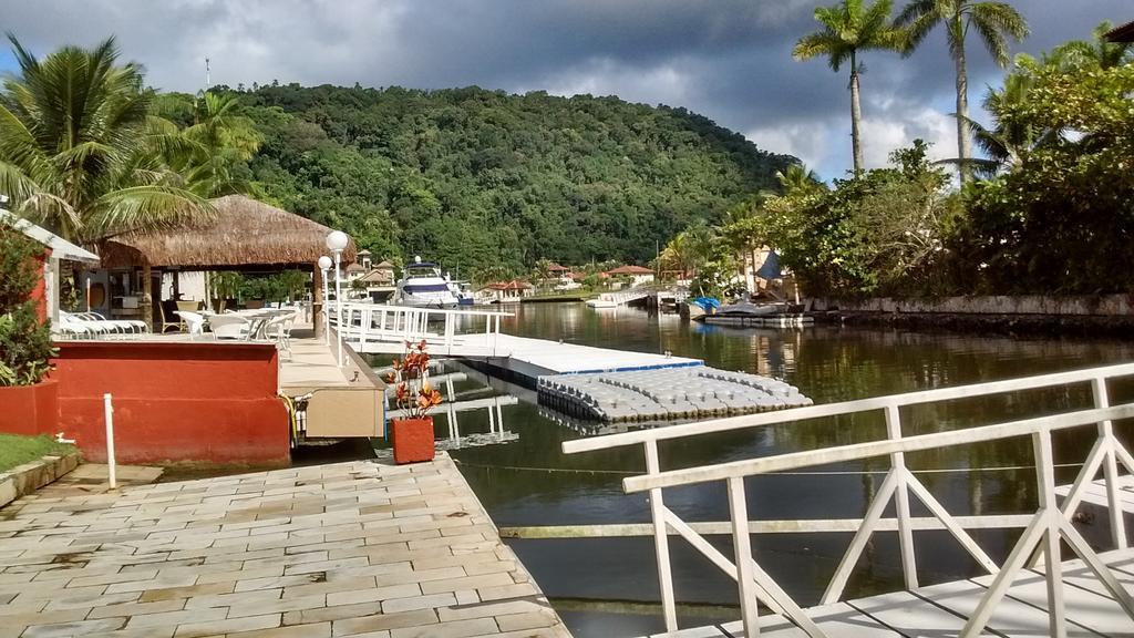 Casa Na Marina Com Piscina Churrasqueira E Pier กัวรูจา ภายนอก รูปภาพ